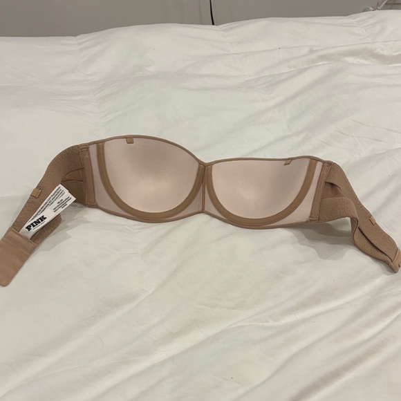 Pink Strapless Bra - Picture 3 of 4